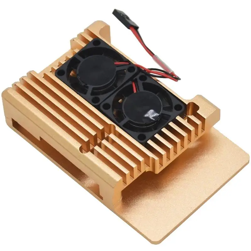 Для Raspberry Pi 3 Model B + охлаждающий корпус металлический из алюминиевого сплава чехол