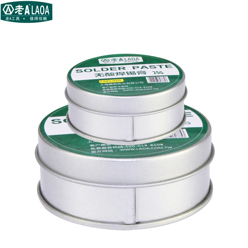 LAOA 25 г 50 г без кислоты SMD паяльная паста Флюс смазка SMT IC 10cc инструмент для ремонта паяльной платы
