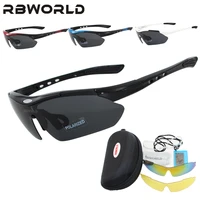 airsoftsports cycling sunglasses polarized men sport mtb mountain climbing bike glasses eyewear running goggles