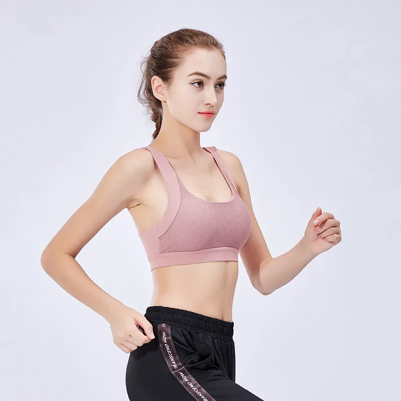 Женский спортивный бюстгальтер JINXIUSHIRT с мягкими чашечками для бега и йоги