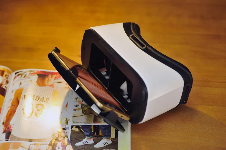 Biosafe VR Box 3D очки с дисплеем 6,3 ''4 K, гарнитура виртуальной реальности, стерео бокс для смартфонов Iphone 7X4,5'' до 6,3''