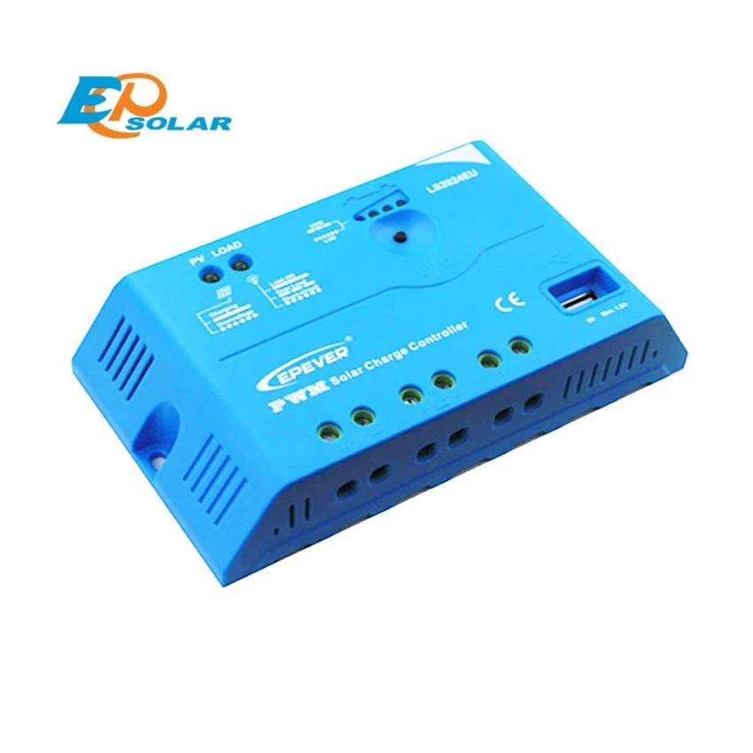 Контроллер солнечной зарядки EPSOLAR LS2024EU 20A 12 В 24 EP EPEVER PWM LandStar регуляторы с 5 в USB|solar