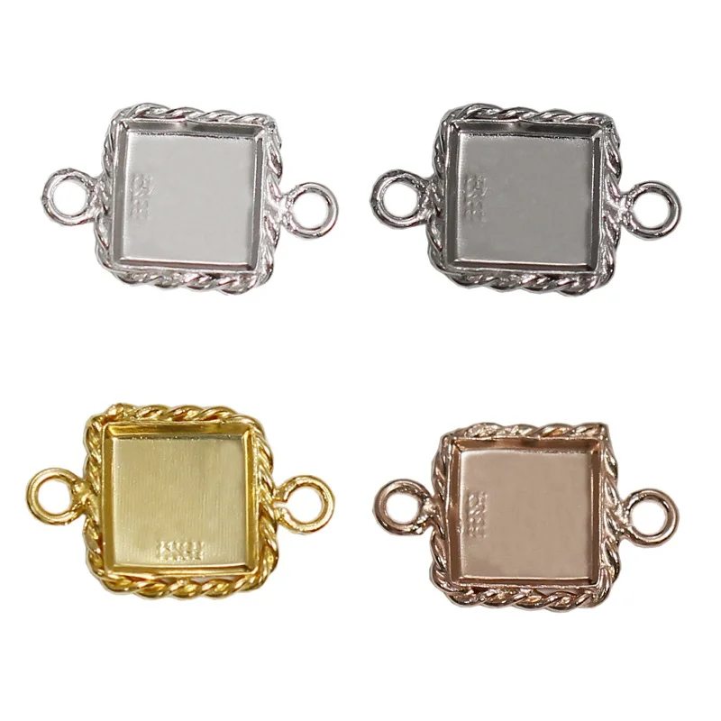 

Beadsnice 925 пробы Серебряный оптовый разъем для фото рамки изготовления ювелирных изделий ID39512smt4