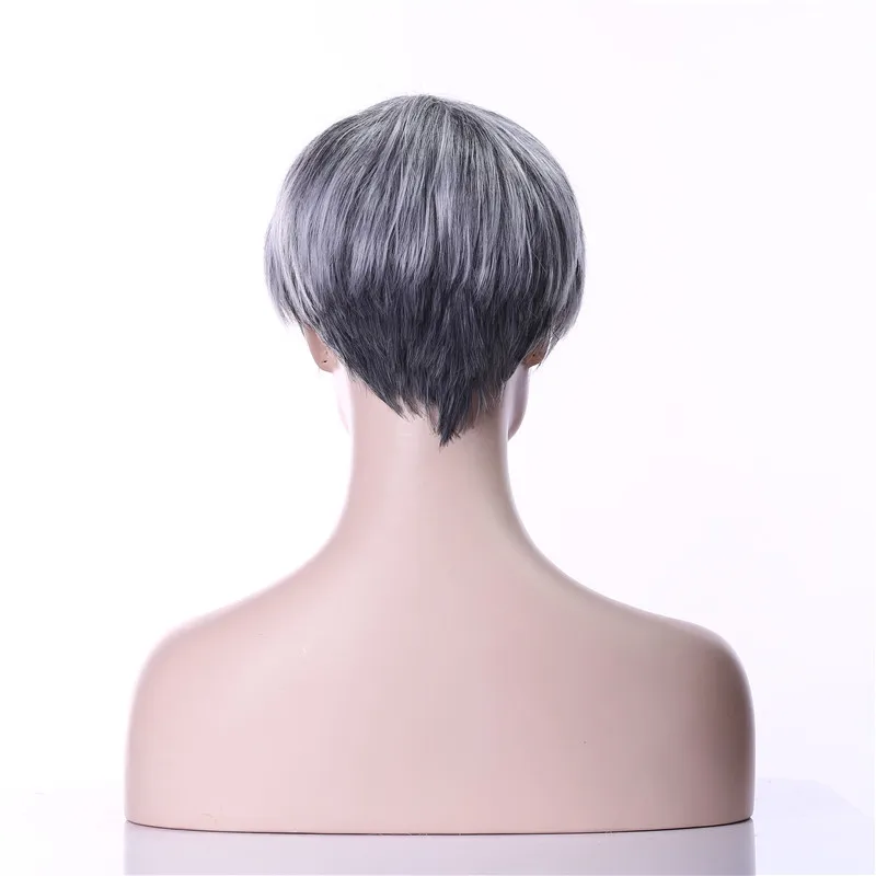 HAIRJOY женский парик из синтетических волос Короткие прямые парики 10 цветов
