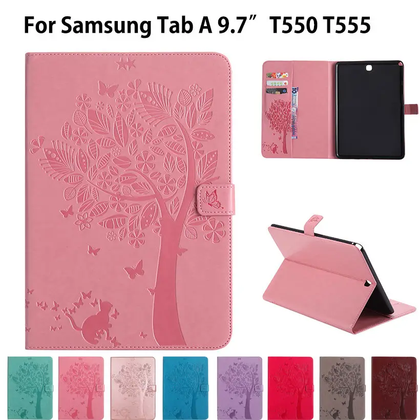 

Флип-чехол для Samsung Galaxy Tab A 9,7 дюйма, из искусственной кожи