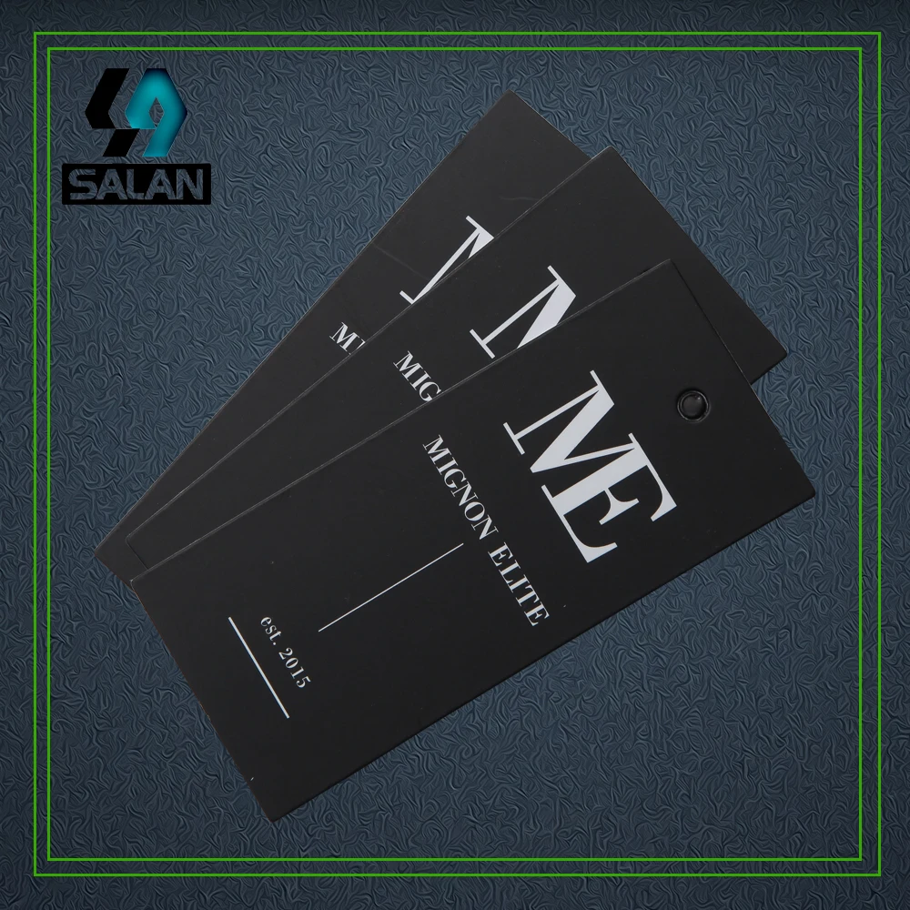 Индивидуальная Бумажная подвесная бирка для одежды с принтом подарка платья