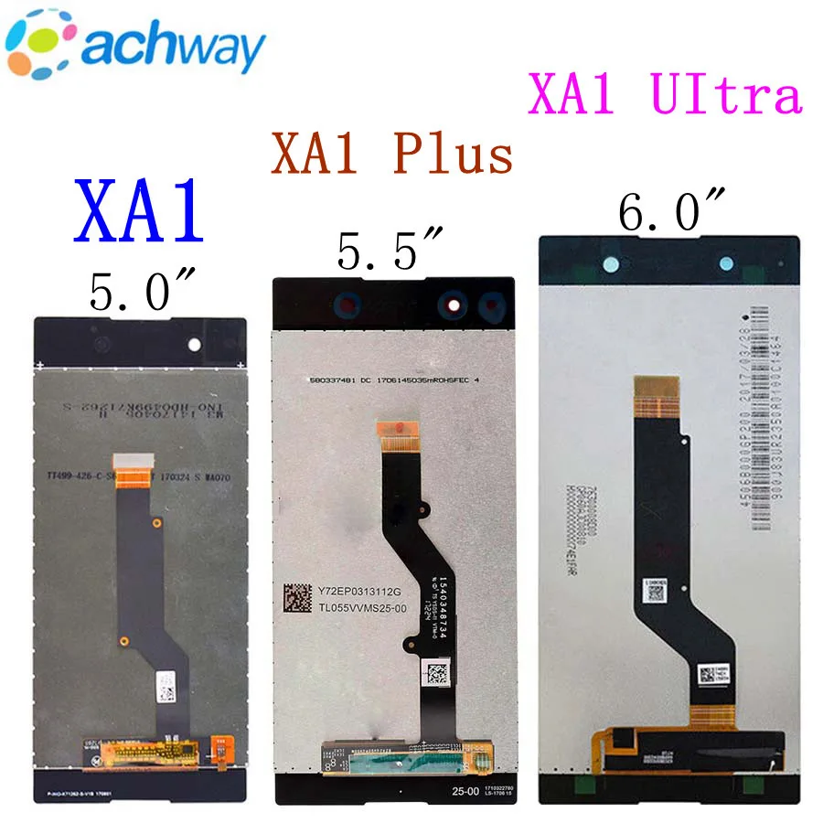 ЖК дисплей для Sony XA1 Plus 5 0 дюйма сенсорный экран xa1 ультра sony Новый SONY Xperia ultra|Экраны