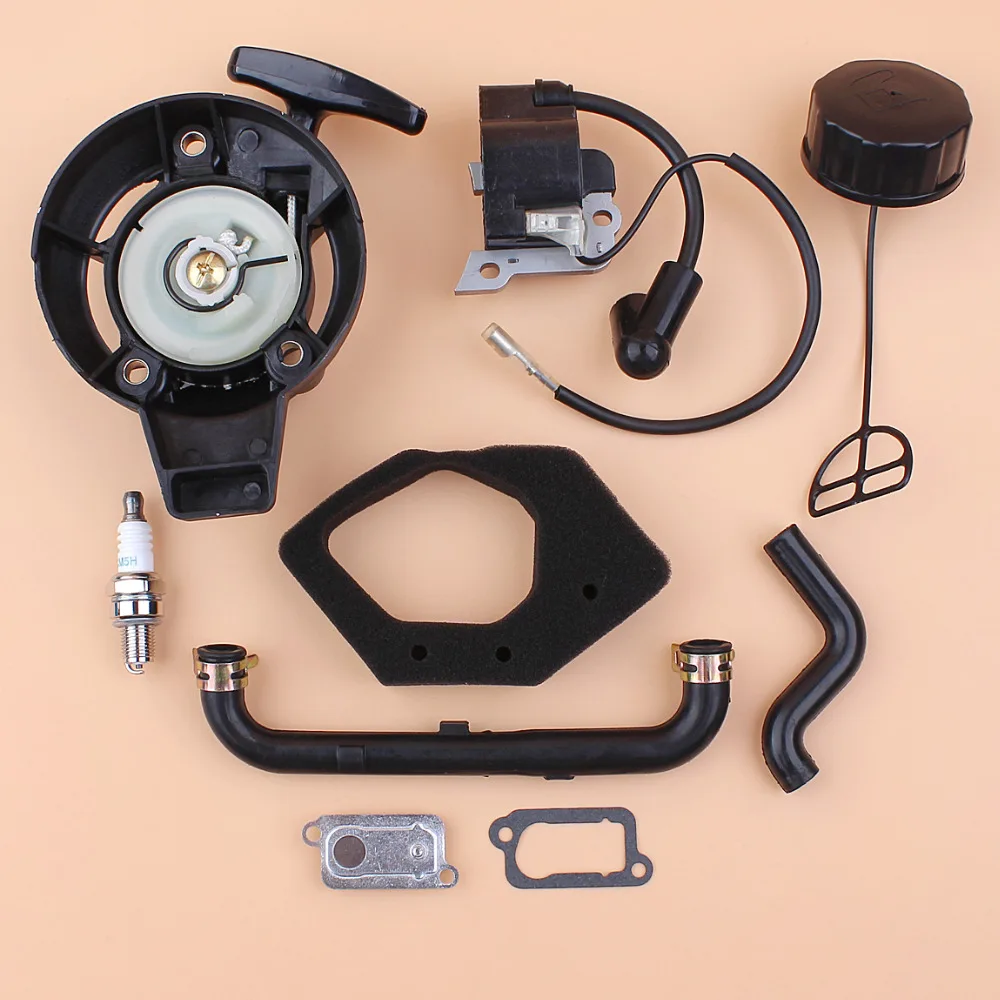 Вытяжной стартер катушки зажигания газовая крышка шланг воздушного фильтра