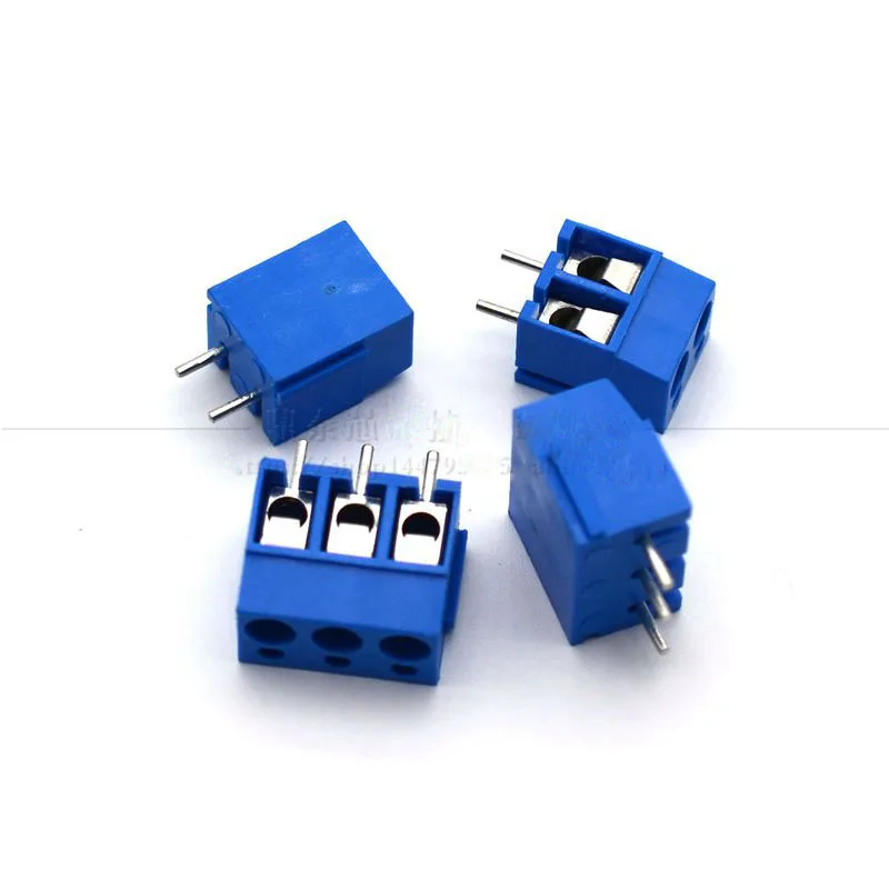 500 шт./лот винтовой Тип PCB клеммные блоки MG/KF/GZ 300 5 0 мм медь экологическая (медная) 2