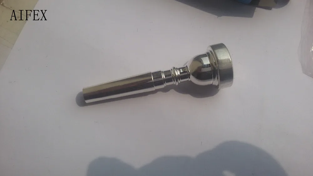 Самый популярный новый богатый тон труба мундштук позолоченный для 7c трубы|trumpet