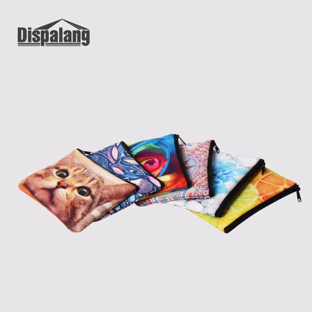 Dispalang новейший Кошелек для монет цветной кошелек на молнии Женский девочек и