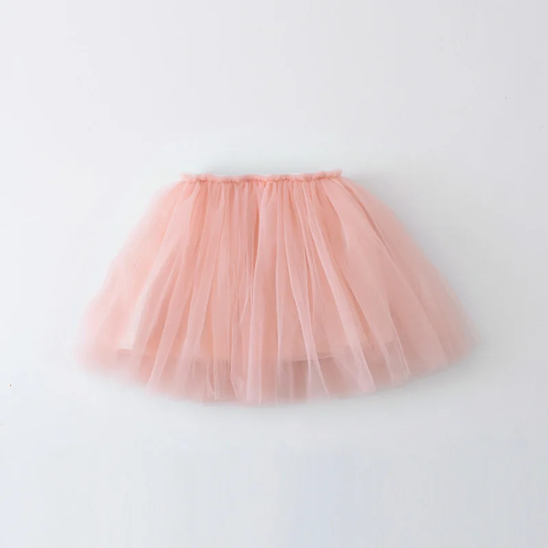 Юбка пачка для девочек разноцветная летняя многослойная бальная юбка маленьких