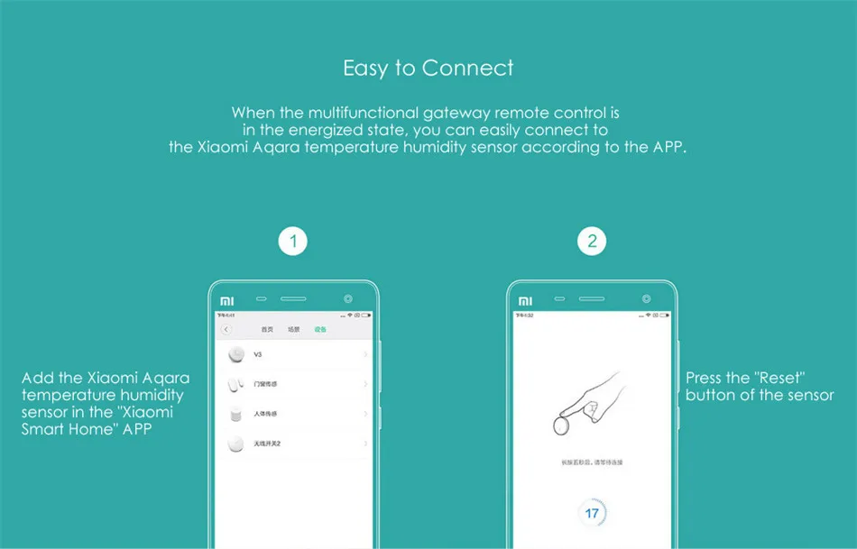 AQara умная температура Hu mi dity сенсор ZigBee Wifi беспроводная работа с Xiao mi умный дом mi приложение для дома смарт-управление
