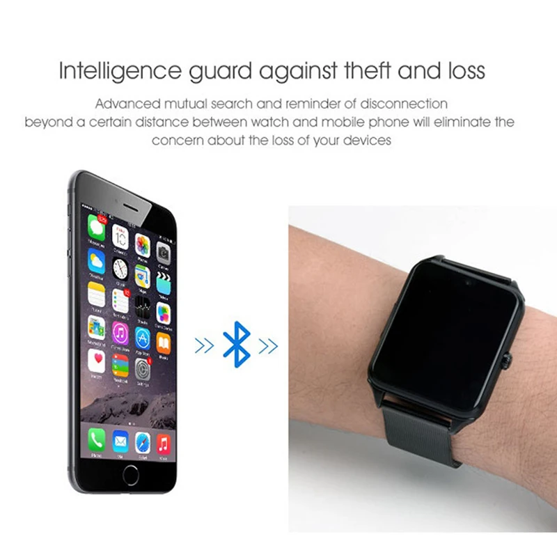 GT08 плюс металлические умные часы ремешок Z60 Bluetooth Smartwatch поддержка телефонных звонков Sim TF карта Android IOS часы наручные PK S8 Q9