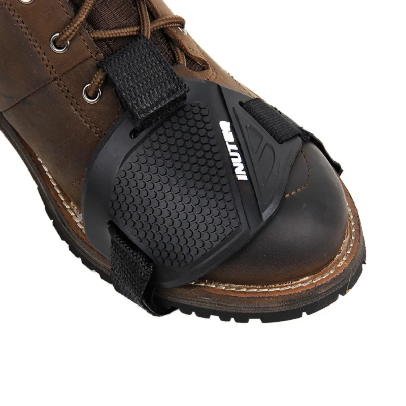 

newest Motorcycle Shoes Protective Gear Shifter Shoe Boots Protector Motorbike Boot Cover Protective Gear Shift Pad2