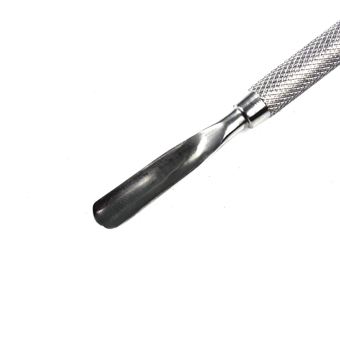 Ножи Гвозди Книги по искусству для удаления кутикулы Pusher unghie педикюр Ongle ложка