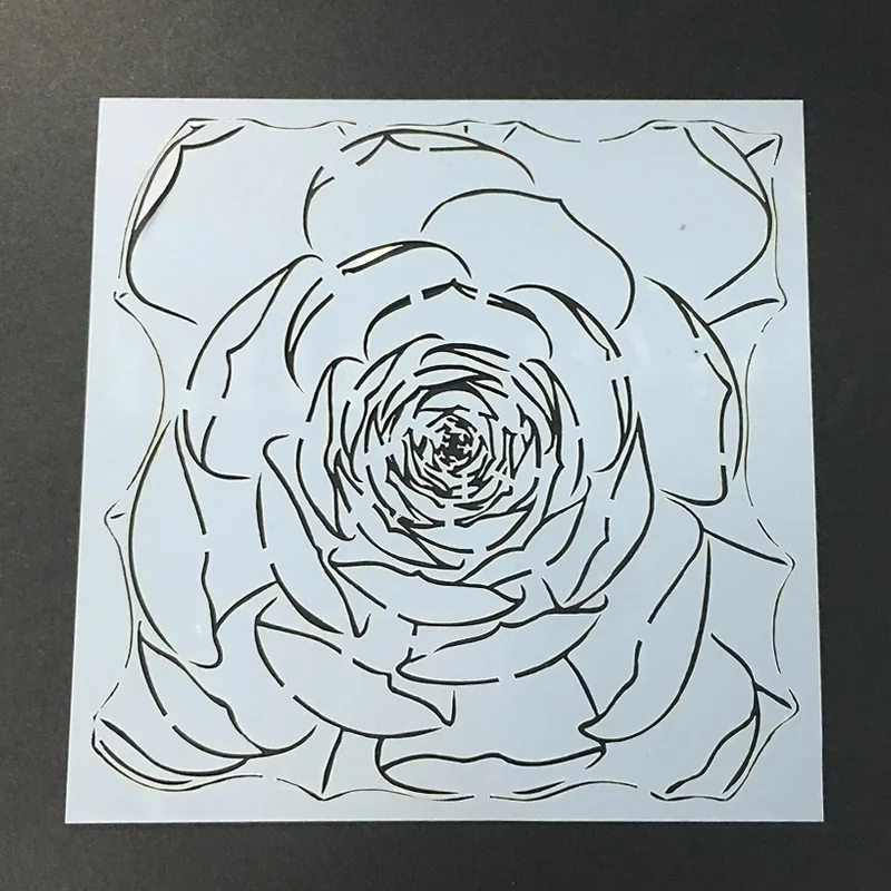 

Peony pvc Layering Stencils for DIY Scrapbooking/photo album Decorative Embossing DIY Paper Cards Crafts