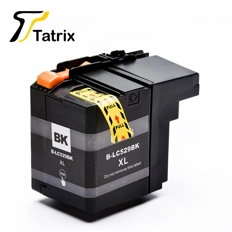 Tatrix Совместимость Брат LC529 LC525 чернильный картридж 529XL 525XL для Brother DCP J100 J105 MFC J200
