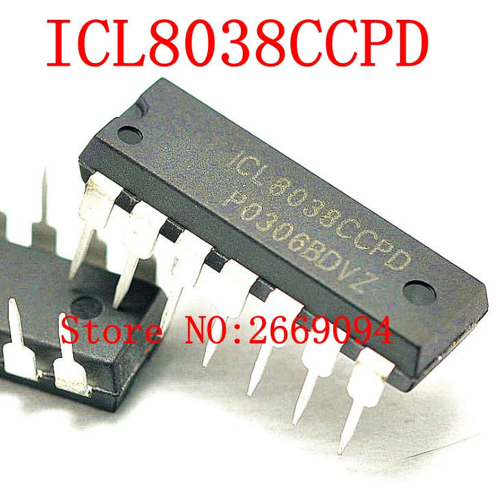 5 шт./лот Новый прецизионный генератор сигналов ICL8038CCPD ICL8038/генератор с контролем