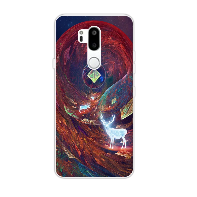 Мягкие ТПУ для Capas LG G7 цветные Чехлы 6 1 дюйма Ультратонкий силиконовый чехол ThinQ G710