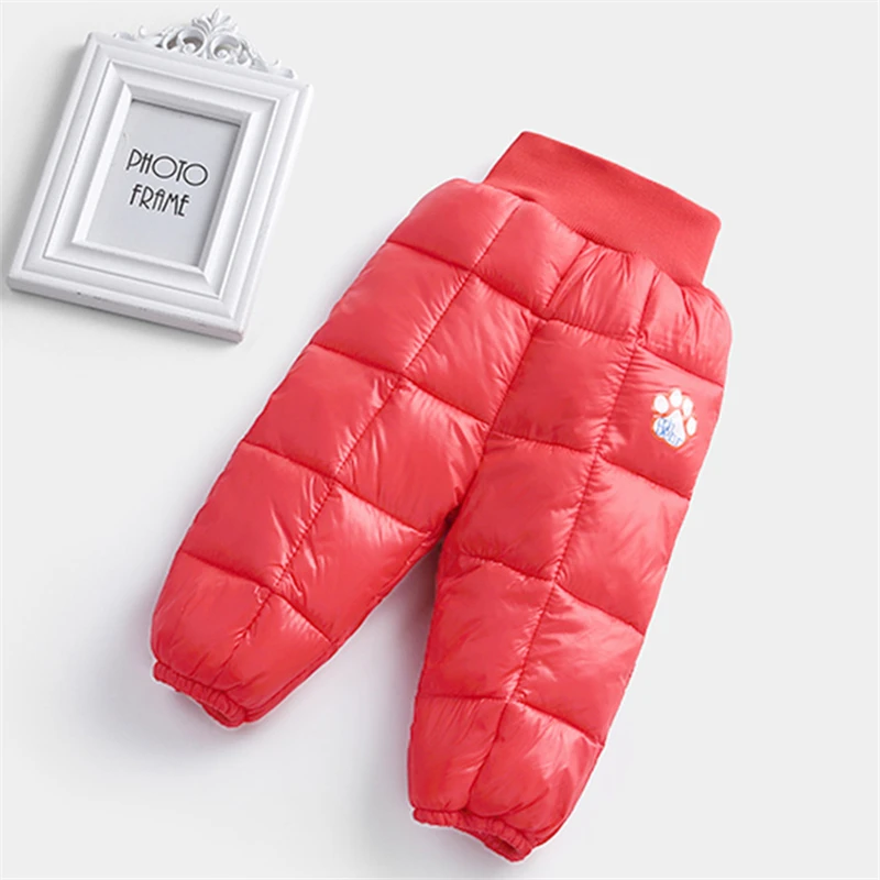 Детские штаны Длинные теплые зимние брюки для девочек Непромокаемые Штаны