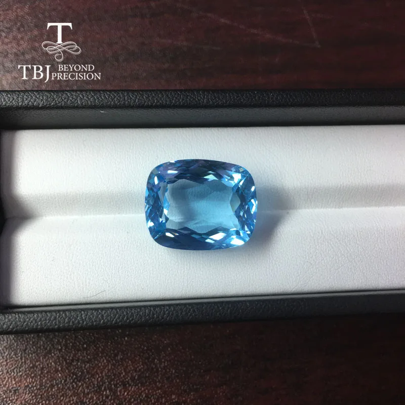Tbj натуральный бразильский голубой топаз Микс форма настоящий свободный
