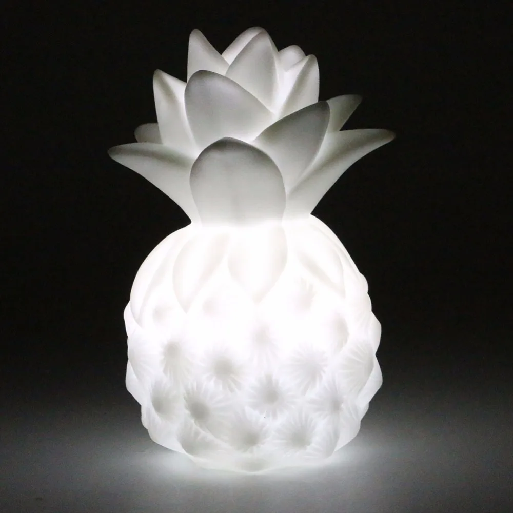 Креативный милый светодиодный Ночной светильник с ананасом детские игрушки