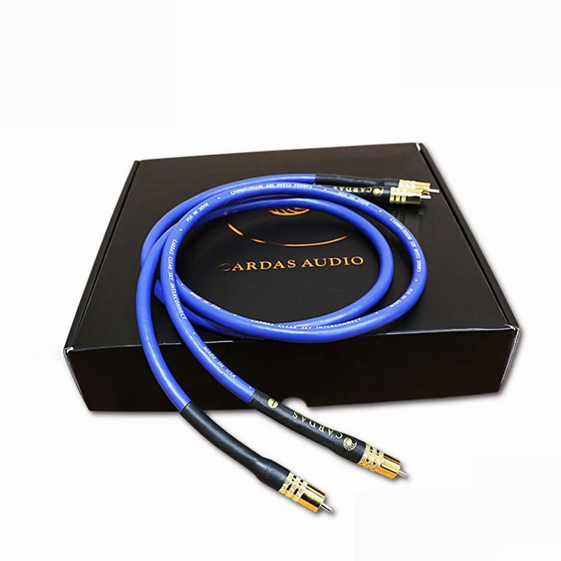 

Pair Clear Light Interconnect Audio RCA Cable,audio video extend wire, RCA wire