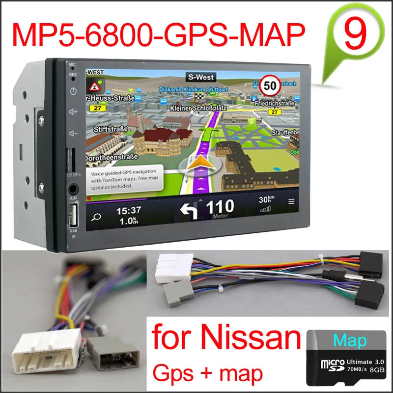 2Din автомобильный dvd-плеер для Nissan Volkswagen TOYOTA Honda KIA hyundai Lada Renault mazda Универсальный Автомобильный радио MP5 двойной din плеер