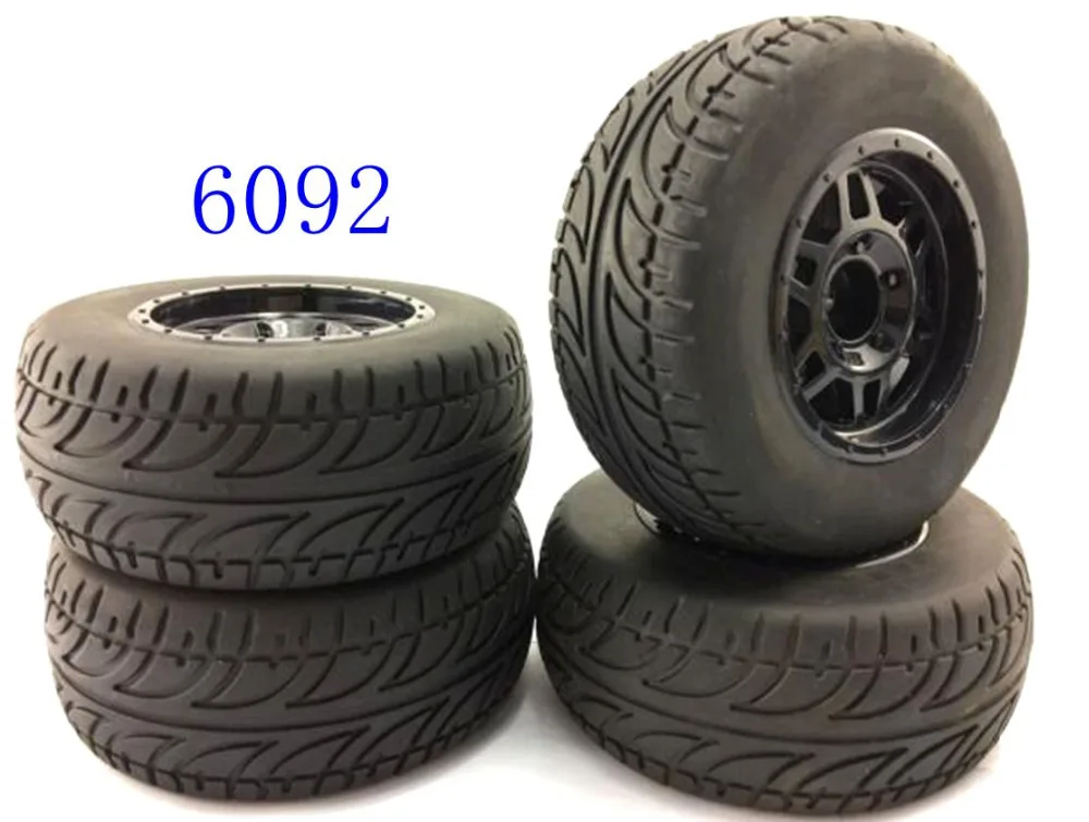 1: 10th внедорожные короткие автомобильные шины для Proline 1/10 BFGoodrich KR2 2," Rock Crawler шины(4) 1/10 Yeit 4 шт. для HPI WR8