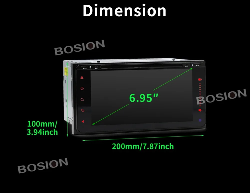 2 DIN четырехъядерный Автомобильный dvd android 10 двойной din gps навигация Wifi usb Bluetooth