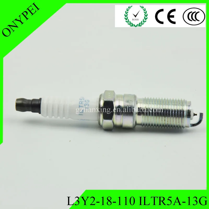Высокое качество L3Y218110 ILTR5A13G иридиевая Свеча зажигания для Mazda 3, 5, 6, CX-7 Ford Lincoln L3Y2-18-110 ILTR5A-13G L3Y2 18 110