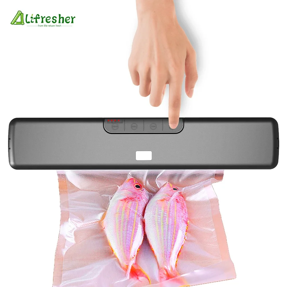 Lifresher пищевая вакуумная упаковочная машина 220 В/110 в бытовой пленочный упаковщик
