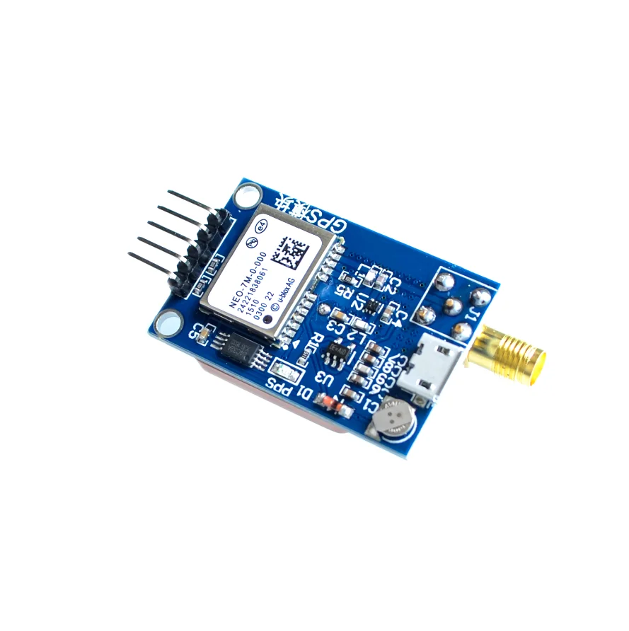 NEO-7M Gps Neo-6m NEO-7M NEO-8M модуль спутникового позиционирования макетная плата для Arduino STM32 C51 51 MCU микроконтроллер - Цвет: NEO-7M