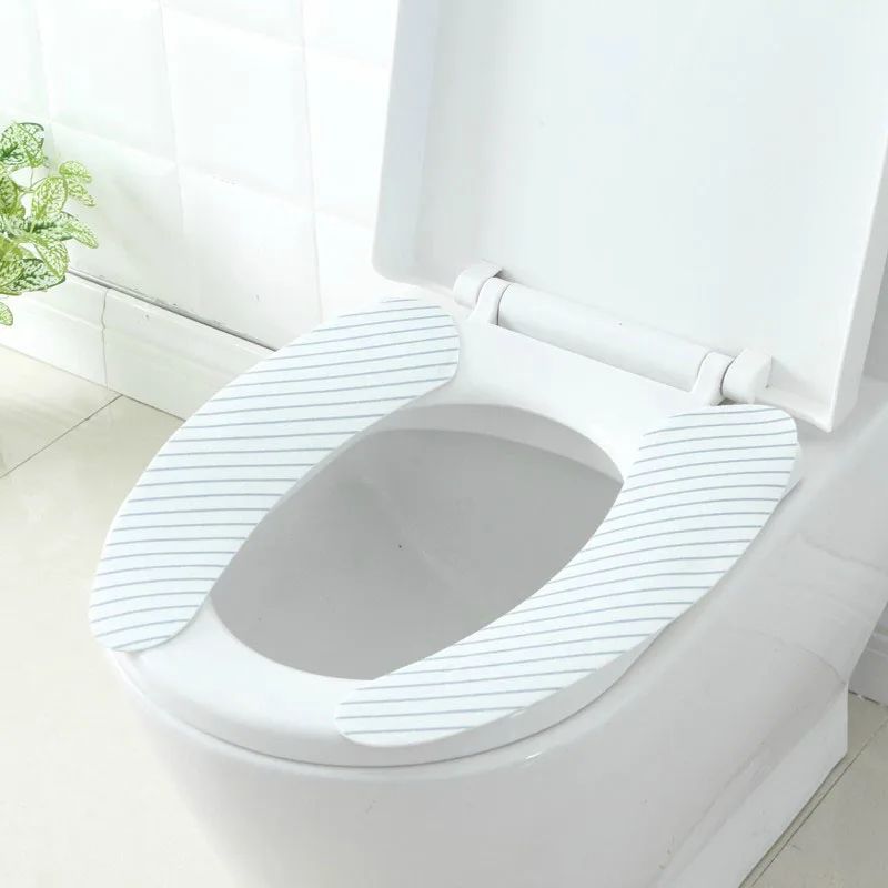 3 пары Wc аксессуары крышка для сиденья унитаза теплые мягкие нетканые ткани