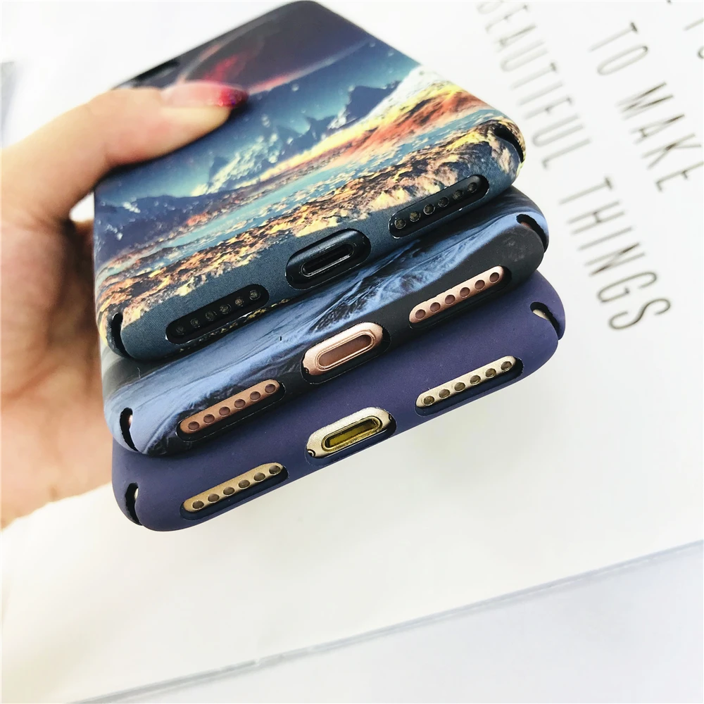 Личность Световой Прохладно Жесткий PC матовый чехол для телефона Iphone 5 IPhone 5S SE
