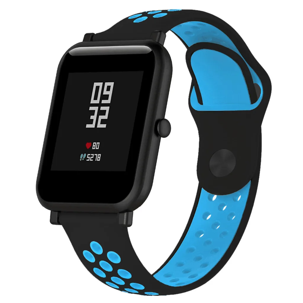 Легкий вентилируемый Напульсник для Huami Amazfit Bip Youth Lite часы умные аксессуары часы полосы браслет ремешок