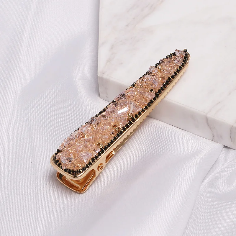 Fashion snoops трендовые хрустальные заколки для волос для девушек Свадебные Стразы шпильки для волос косметические инструменты аксессуары