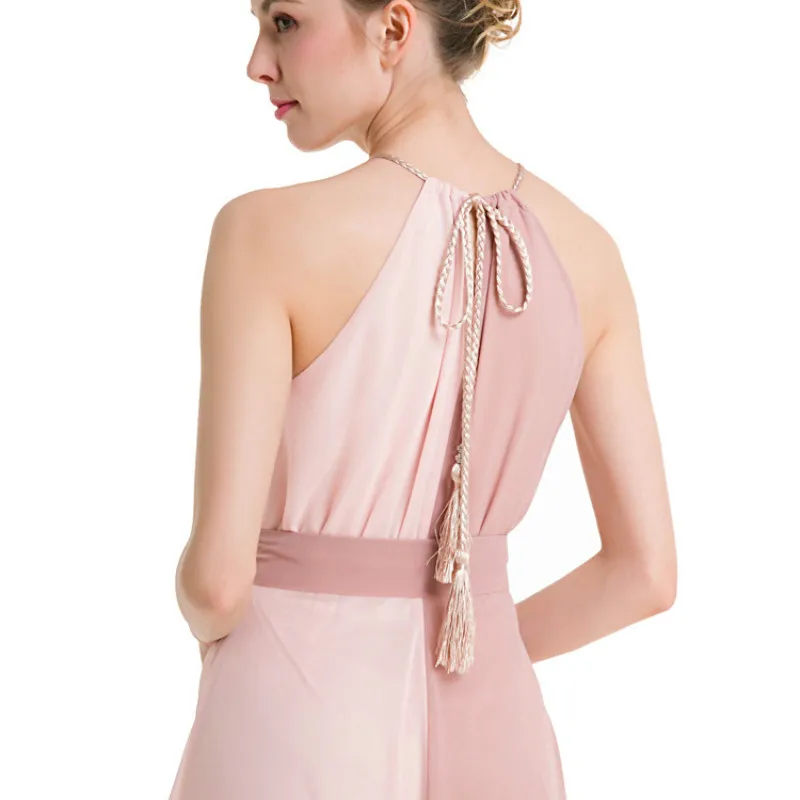 IRicheraf новинка женские макси платья Vestidos с лямкой на шее длинное сексуальное