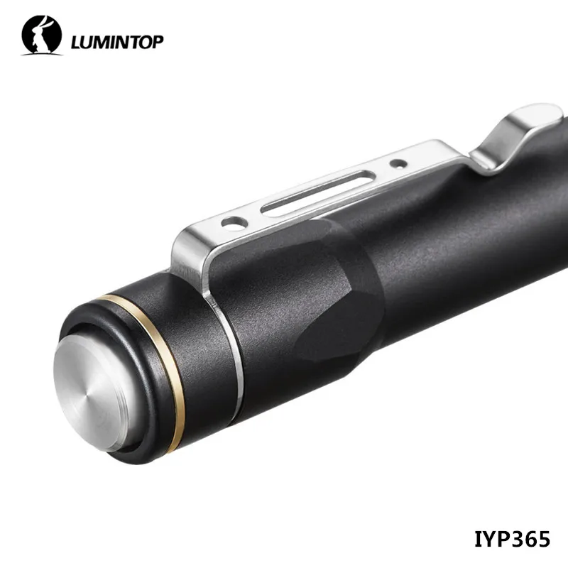 Lumintop IY365 2 шт. AAA ручка фонарик из алюминиевого сплава Nichia High CRI EDC Penlight поворотная