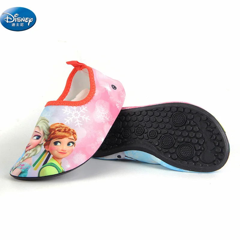 frozen elsa and anna Snow Queen Drifting anti-skid shoes girls  cartoon Quick-drying breathable shoes