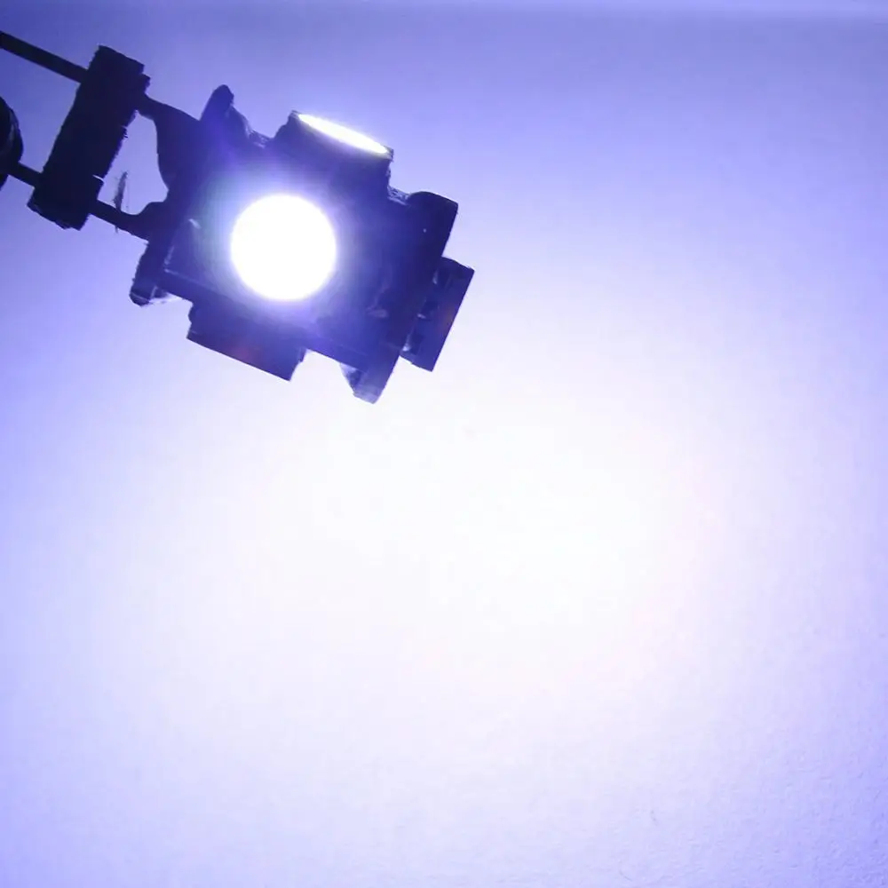 10 шт. DC12V G4 5050 5 SMD СВЕТОДИОДНЫЙ 60Lm бесполярности светодиодный лампы автомобиля