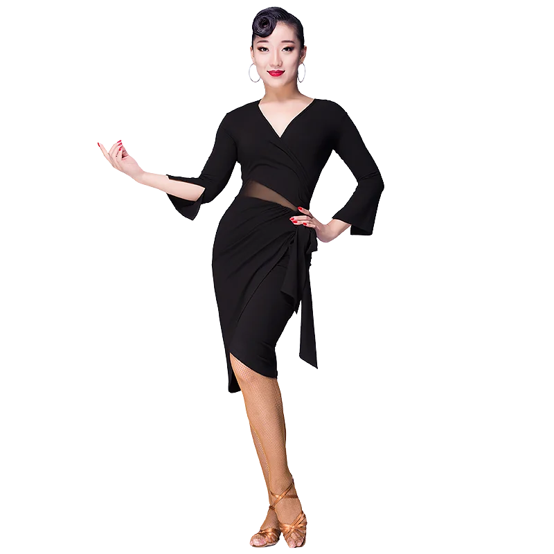 2018 женские латинские танцы платье бальные Конкурс платья vestido infantil Para Festa Большие