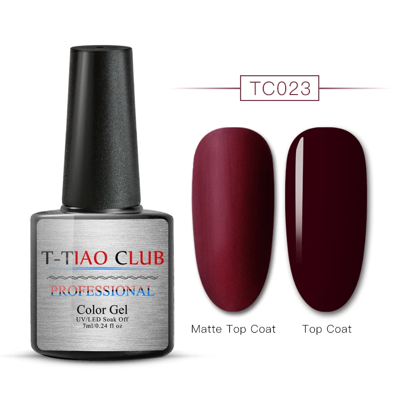 FS04974 T-TIAO CLUB матовый Гель-лак для ногтей 7 мл Лак для дизайна ногтей Гибридный впитывающий Гель-лак стойкий Гель-лак матовый верхний слой гель - Цвет: FS04974