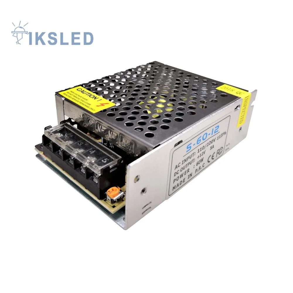 Специальное предложение светильник ing трансформатор DC12V 5A 60W 110/220V до 12V
