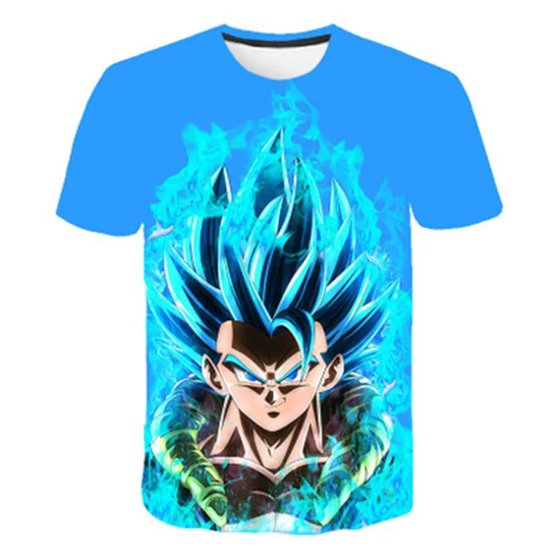 TS3211 Новинка года, Детская футболка с 3d принтом Dragon Ball DBZ Bulma Super Saiyan vegeta футболка с японским аниме летняя модная детская футболка - Цвет: TS3211