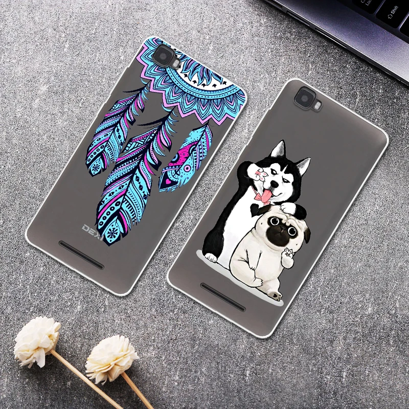 Case For Dexp Ixion El450 Force 5.0 inch Printing Drawing Silicone Phone Cases Cover Inch |