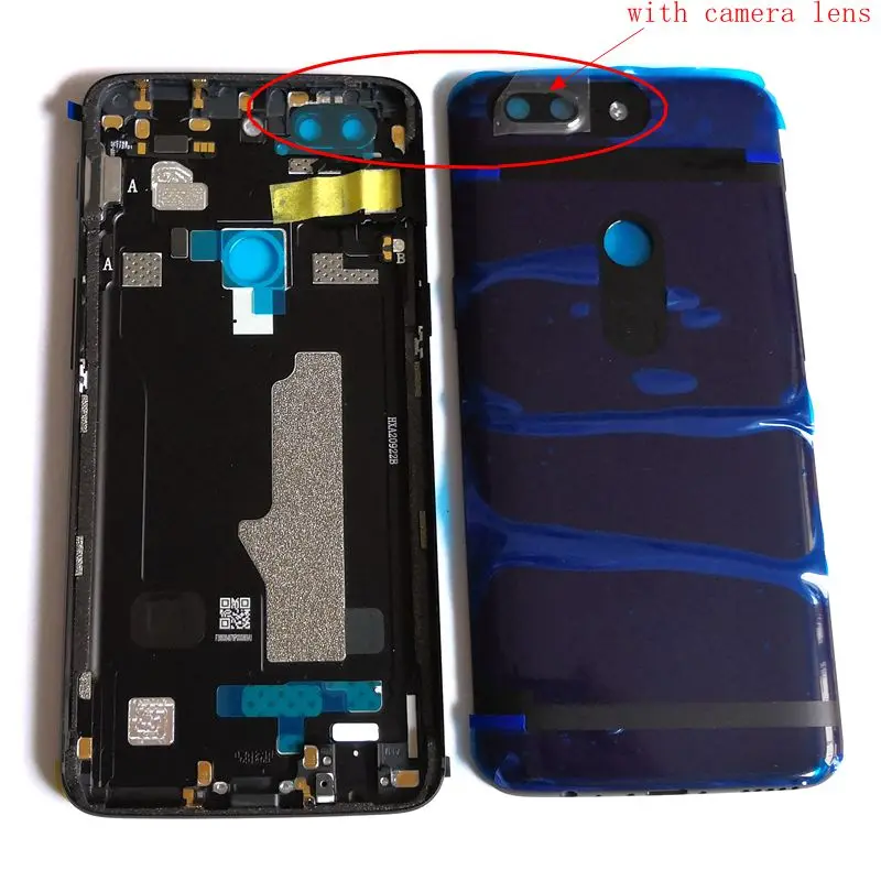 Для Oneplus 5T A5010 металлическая задняя дверца Крышка для oneplus Back ремень с креплением