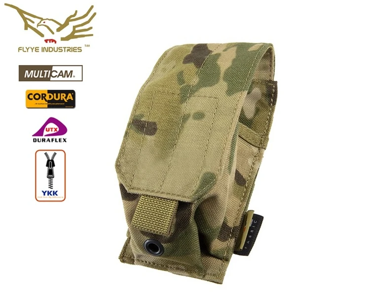 FLYYE MOLLE Чехол для дымовой гранаты CORDURA с рисунком в виде гранаты|pouch cordura|grenade mollecordura