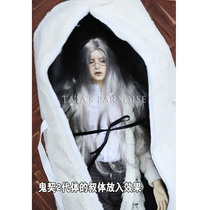 Cateleya 1/3 1/4 1/6 BJD. MDD куклы аксессуары простая теплая бархатная сумка для пикника